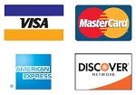 Visa MasterCard AMEX Discover